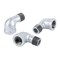 B & K STZ Industries 1/4 in. FIP each X 1/4 in. D MIP Galvanized Malleable Iron 90 Degree Street Elbow 311UPSE90-14 - alternate 2